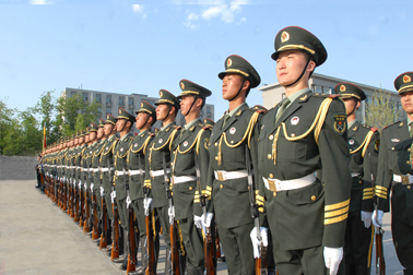 To China Popular Liberation Army Salutations